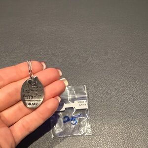 Inspirational Stainless steel Pendant Necklace